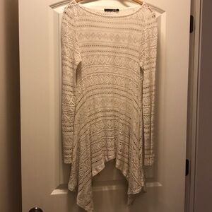 Long Sleeve Lace Shirt